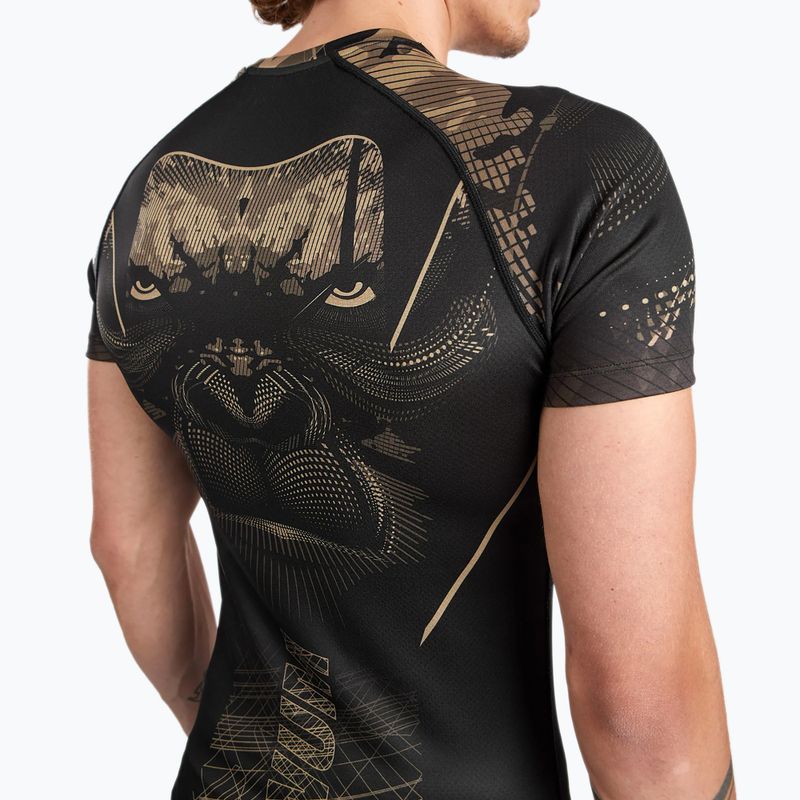 Rashguard vyriškas Venum Gorilla Jungle Rashguard black/sand 6