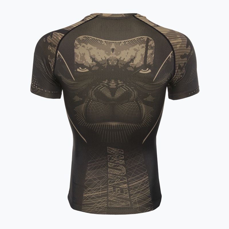 Rashguard vyriškas Venum Gorilla Jungle Rashguard black/sand 8