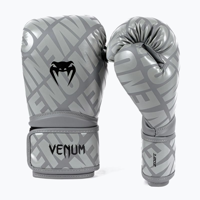 Bokso pirštinės Venum Contender 1.5 XT Boxing grey/black