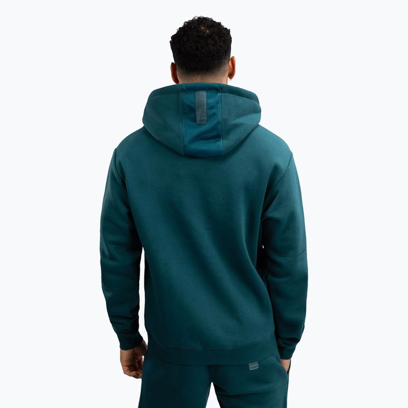 Vyriškas džemperis Venum Silent Power Hoodie paon green 2