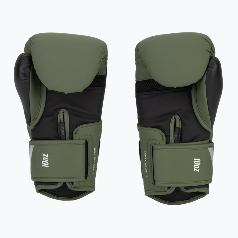 Vyriškos bokso pirštinės Venum Challenger 4.0 black/khaki 3