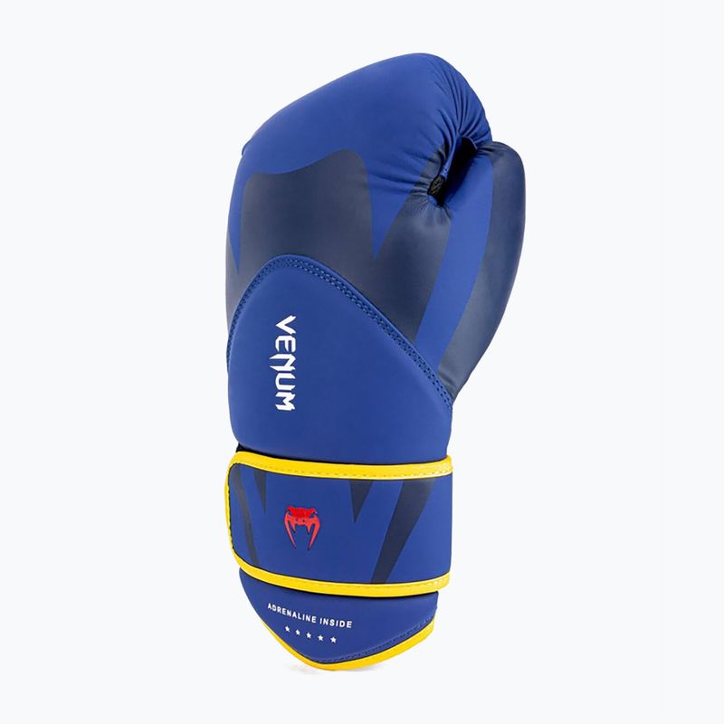 Vyriškos bokso pirštinės Venum Challenger 4.0 blue/yellow 4