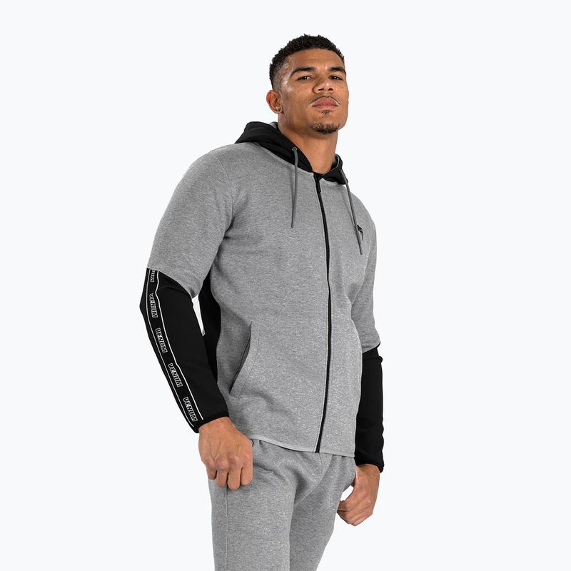 Vyriškas džemperis Venum Contender 4.0 Hoodie heather grey/black