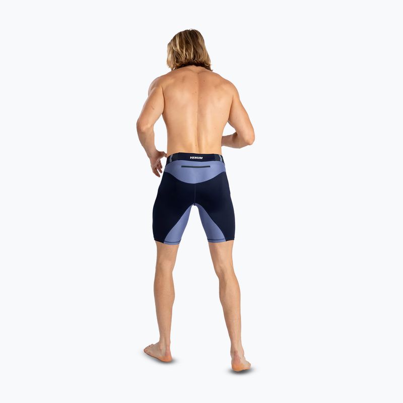 Vyriški treniruočių šortai Venum Tempest Vale Tudo navy blue/blue 4