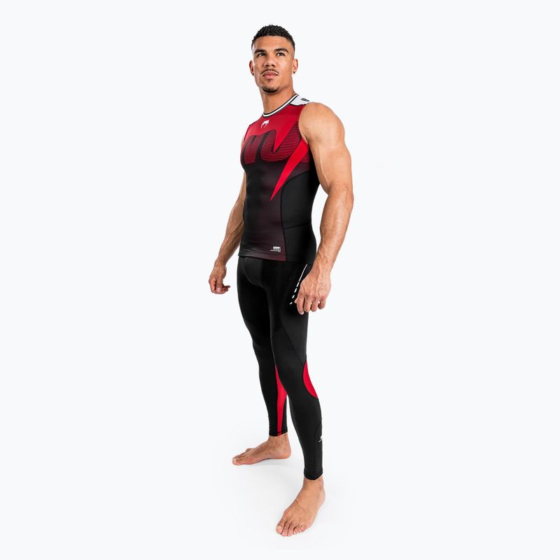 Vyriškas tank topas Venum Adrenaline Rashguard black/red 2