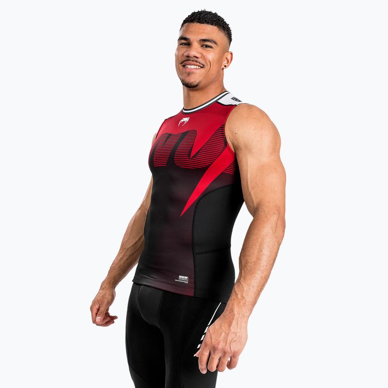 Vyriškas tank topas Venum Adrenaline Rashguard black/red 4