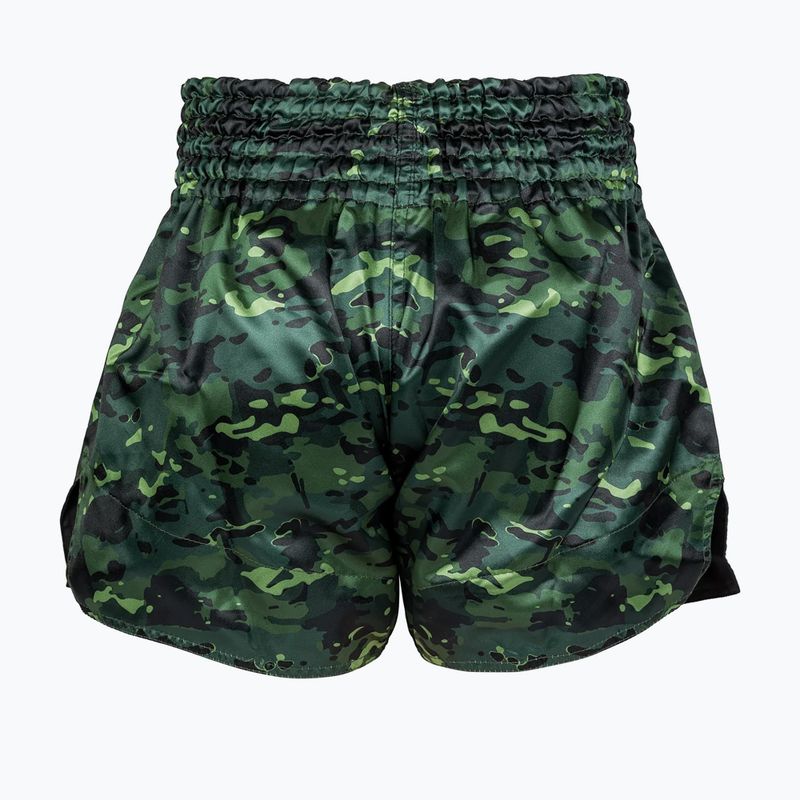 Vyriški treniruočių šortai Venum Classic Muay Thai black/forest camo 2