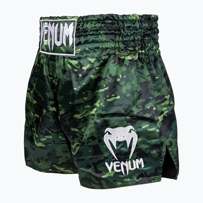 Vyriški treniruočių šortai Venum Classic Muay Thai black/forest camo 3