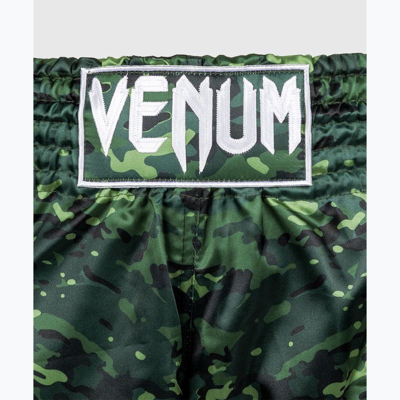 Vyriški treniruočių šortai Venum Classic Muay Thai black/forest camo 4