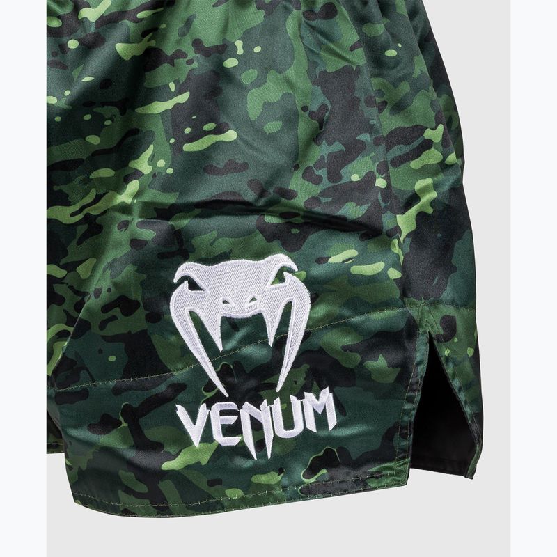 Vyriški treniruočių šortai Venum Classic Muay Thai black/forest camo 5