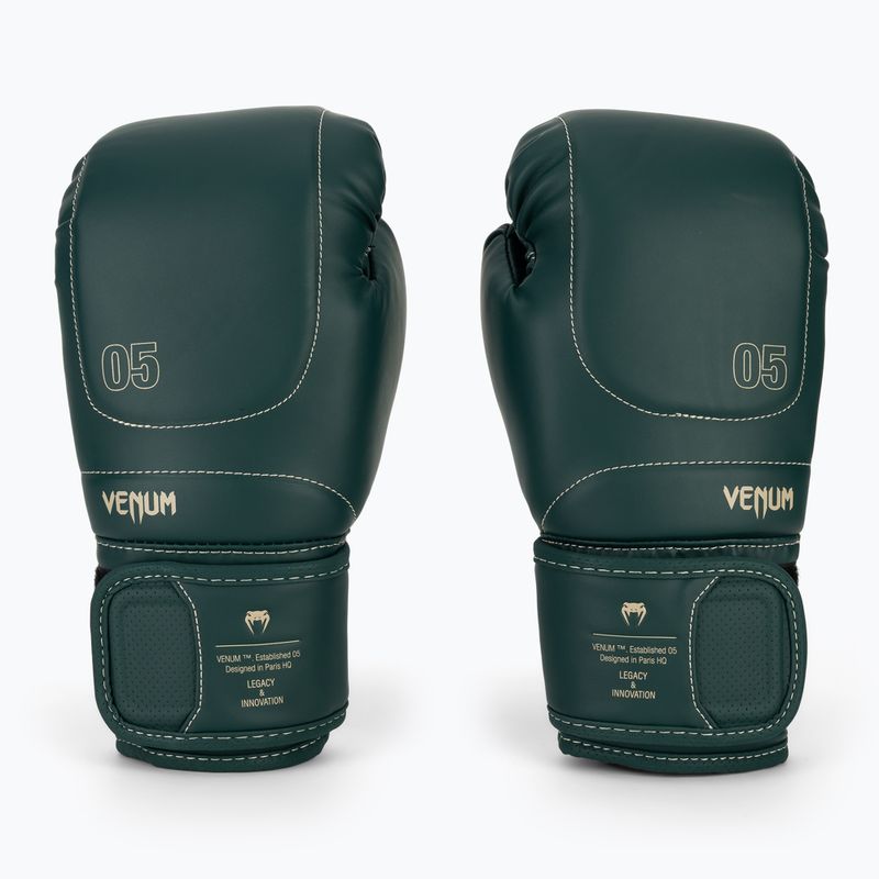 Vyriškos bokso pirštinės Venum Impact Evo Boxing Gloves 16 OZ emerald green 2