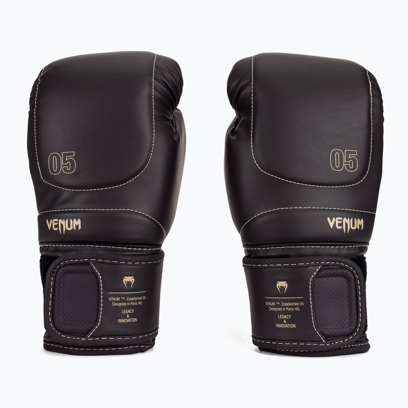 Vyriškos bokso pirštinės Venum Impact Evo Boxing Gloves 14 OZ chocolate 2