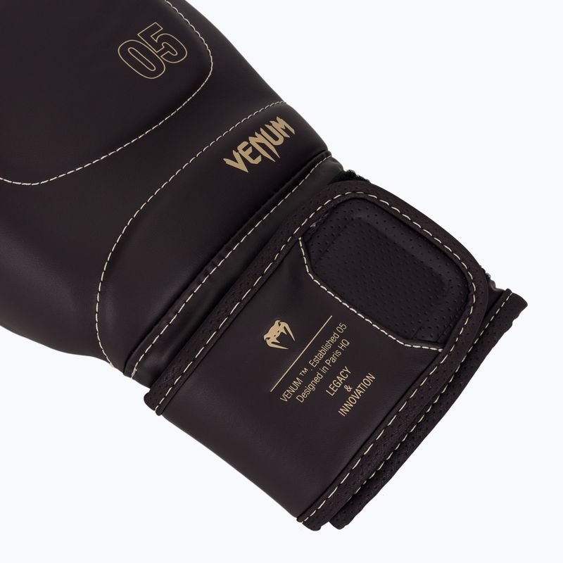 Vyriškos bokso pirštinės Venum Impact Evo Boxing Gloves 14 OZ chocolate 6