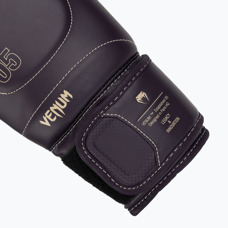 Vyriškos bokso pirštinės Venum Impact Evo Boxing Gloves deep purple 6