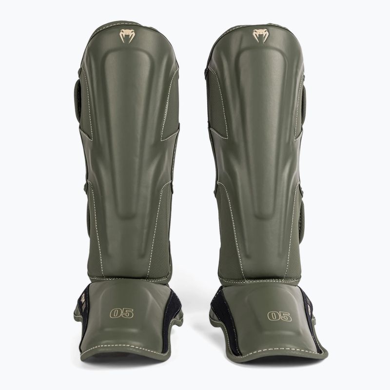 Vyriškos blauzdų ir pėdų apsaugos Venum Impact Evo military green
