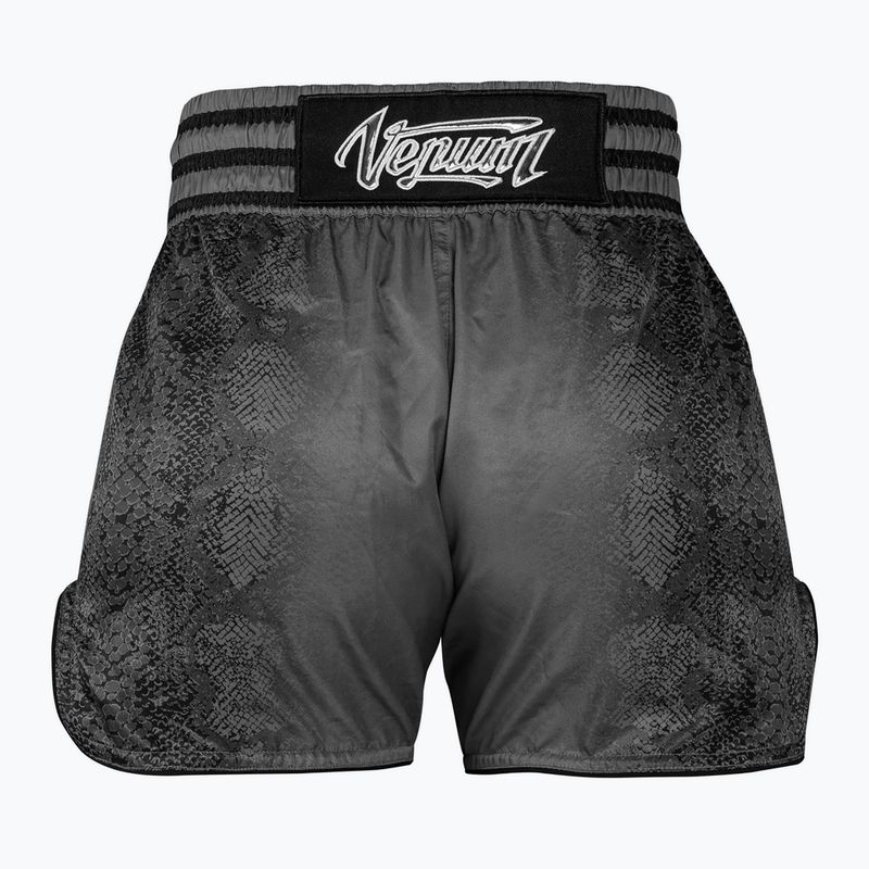 Moteriški treniruočių šortai Venum Amazonia Women’s Muay Thai dark grey 2