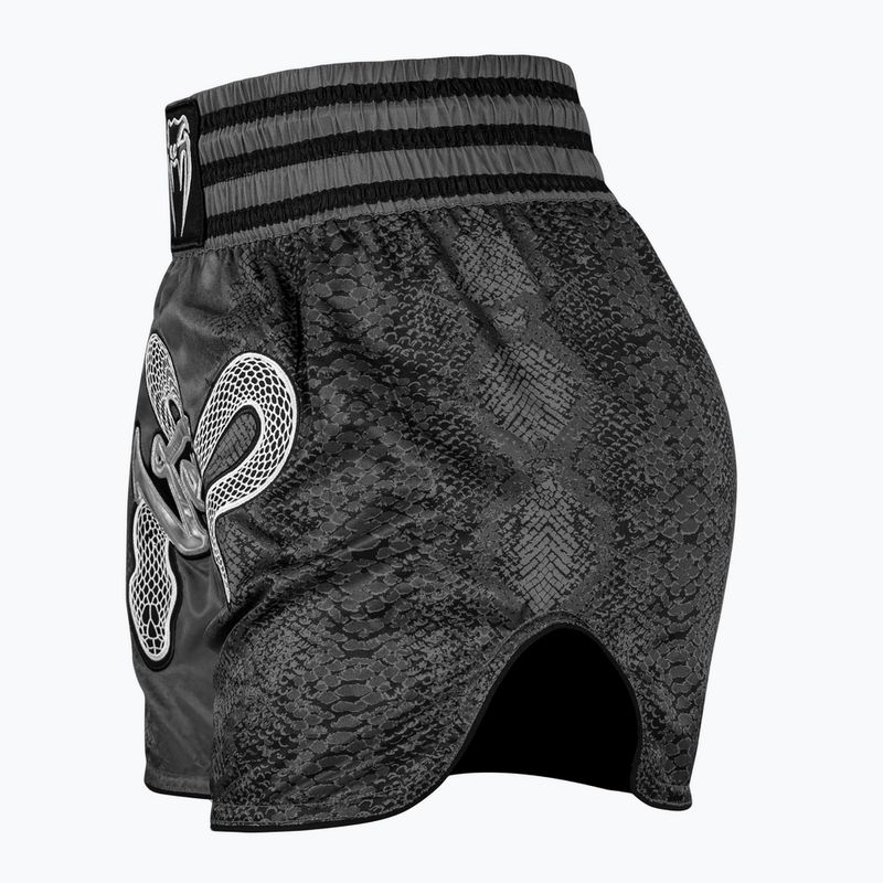Moteriški treniruočių šortai Venum Amazonia Women’s Muay Thai dark grey 3