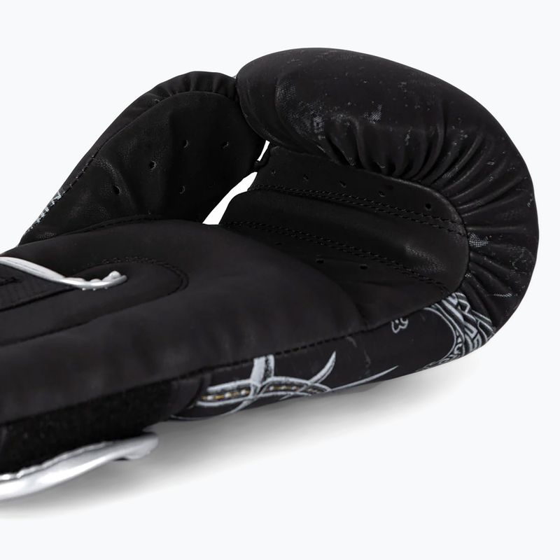 Bokso pirštinės Venum Gladiator 5.0 Boxing Gloves black/silver 4