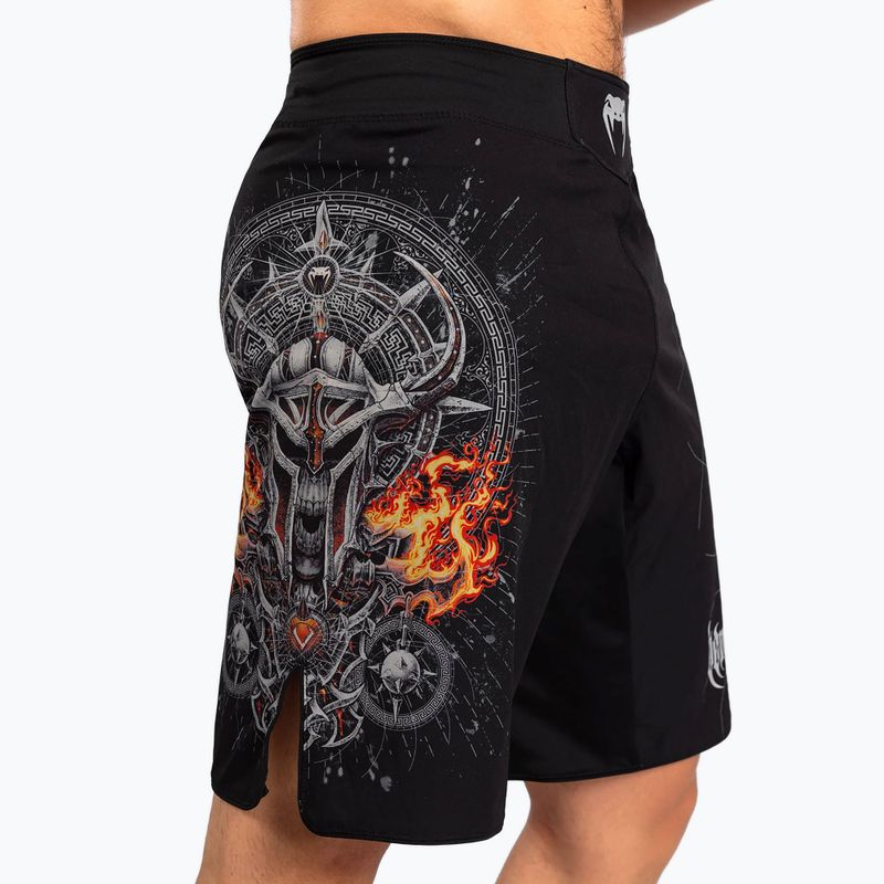 Vyriški treniruočių šortai Venum Gladiator 5.0 Men’S Fight Shorts black/silver 4