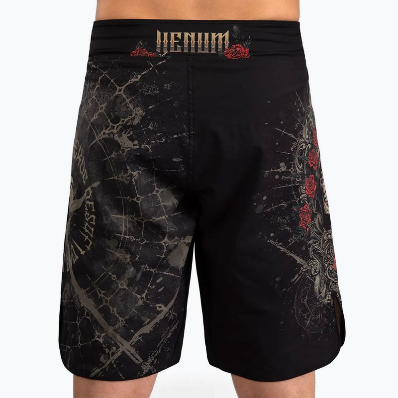 Vyriški treniruočių šortai Venum Santa Muerte 5.0 Men’S Fight Shorts deep black/gold 3