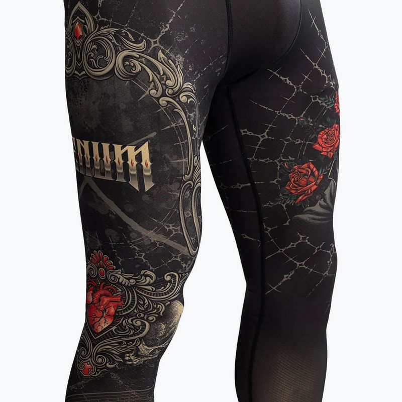 Vyriškos treniruočių tamprės Venum Santa Muerte 5.0 Men’s Spats deep black/gold 7