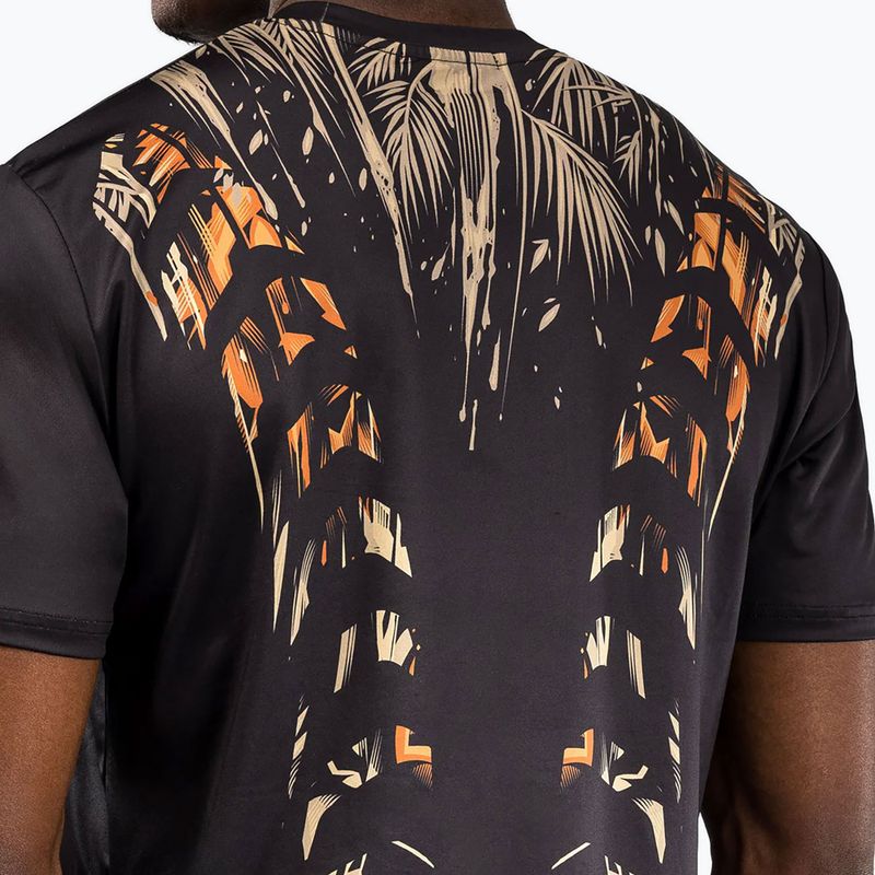 Vyriški treniruočių marškinėliai Venum Tiger Men'S Dry Tech T-Shirt black/neon orange 5