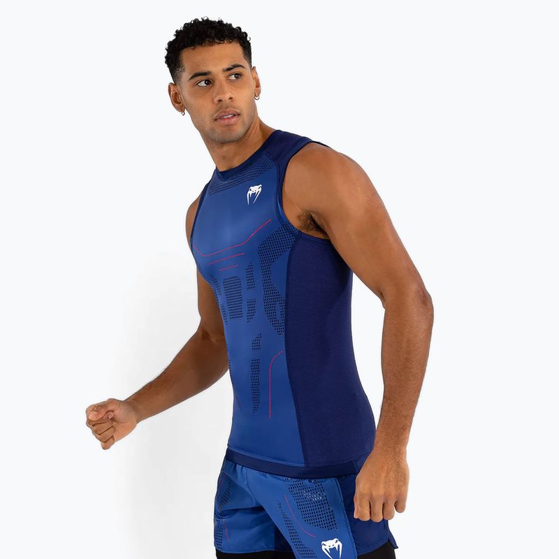 Vyriškas tank topas Venum Technical 3.0 Sleeveless Rashguard night blue 3