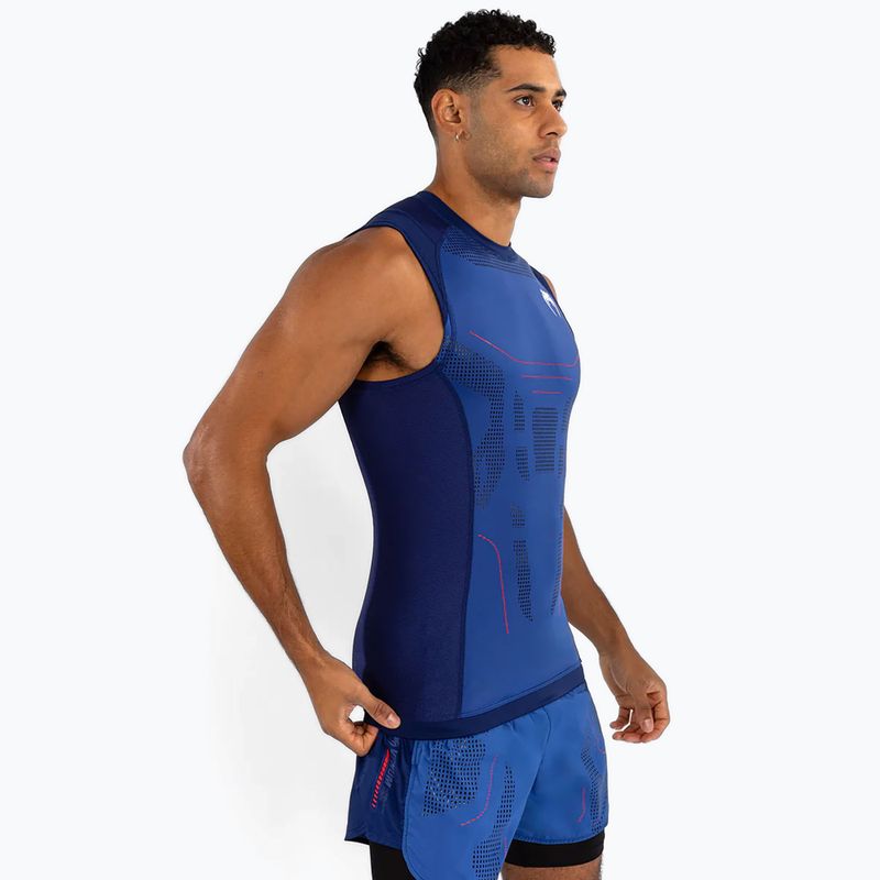Vyriškas tank topas Venum Technical 3.0 Sleeveless Rashguard night blue 4