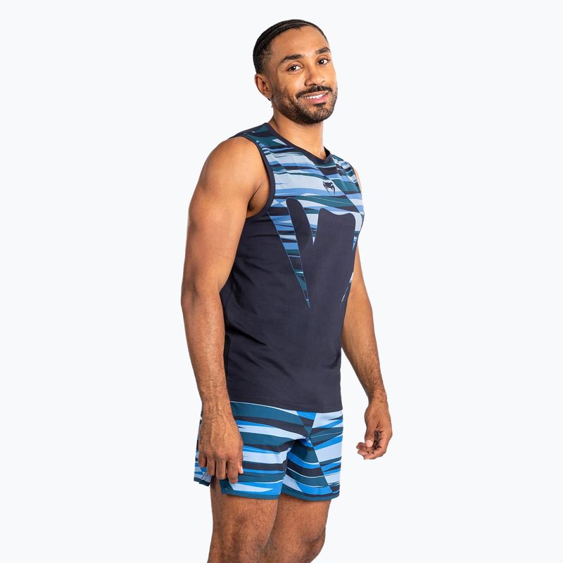 Vyriškas bėgimo tanktopas Venum Rapid shadow blue 05371 2