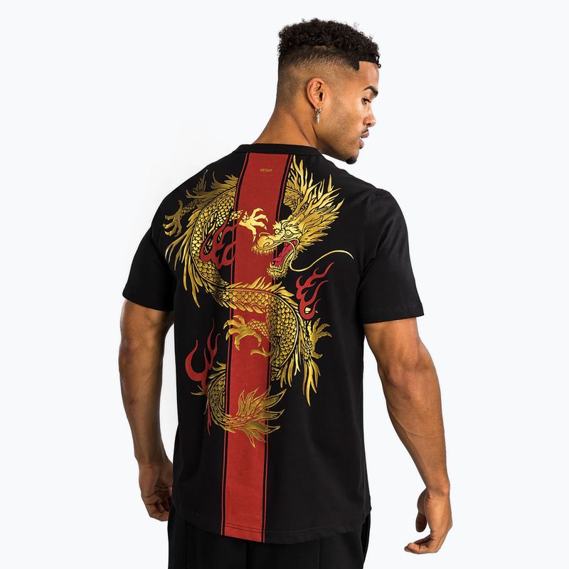 Vyriški marškinėliai Venum X Tekken 8 - Marshall Law T-Shirt black/red/gold 2