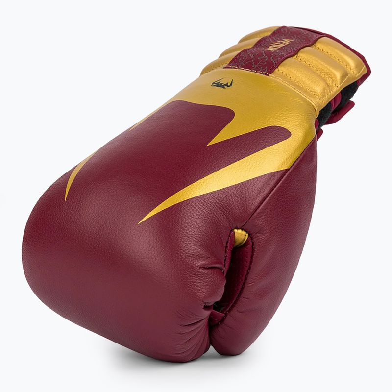 Bokso pirštinės Venum Reverso Boxing red/gold 5