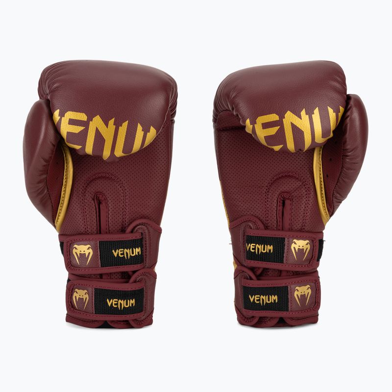 Bokso pirštinės Venum Reverso Boxing red/gold 3