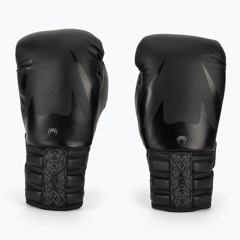 Bokso pirštinės Venum Reverso Boxing black/black 2