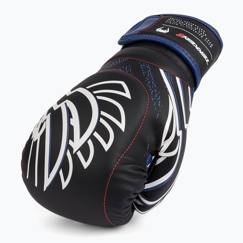 Bokso pirštinės Venum X Tekken 8 - Jin Kazama Boxing Gloves blue/black/white 5