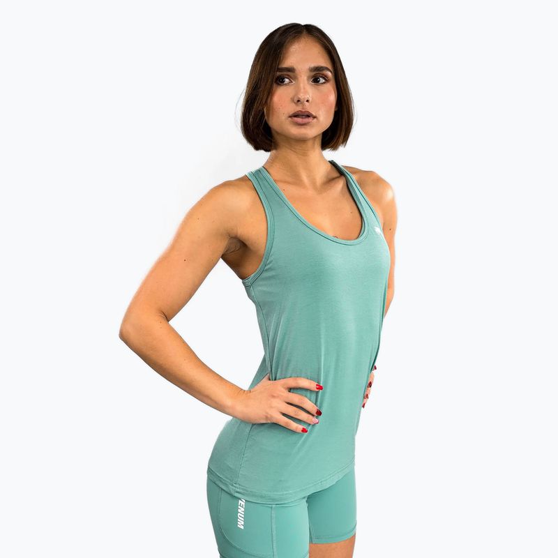 Moteriškas tank topas Venum Essential Women'S Tank Top aqua green 4