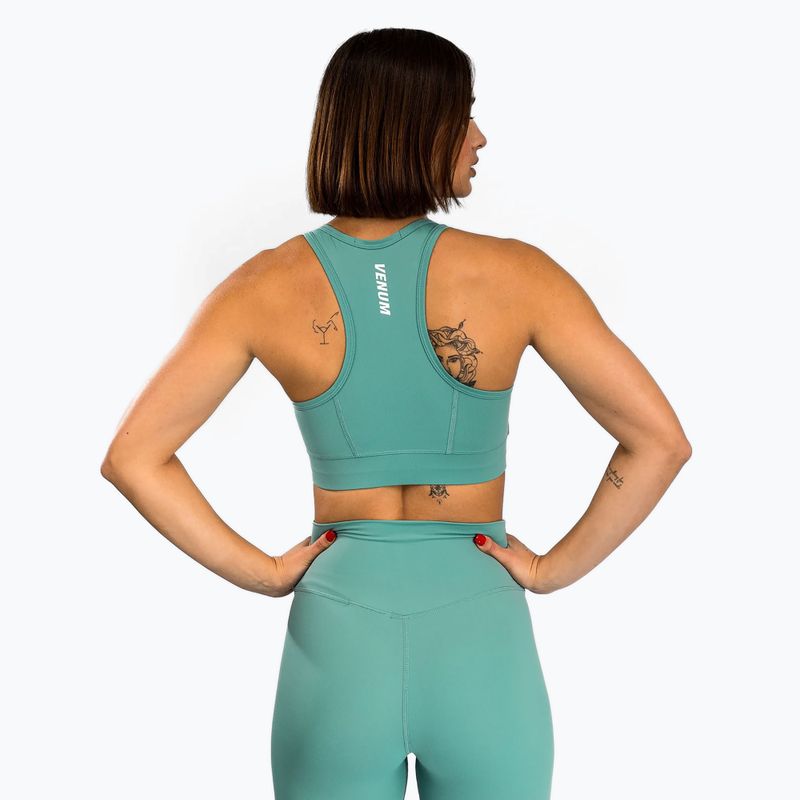 Treniruočių liemenėlė Venum Essential Medium Impact Sport aqua green 3