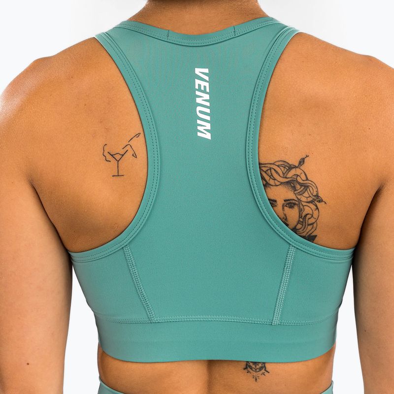 Treniruočių liemenėlė Venum Essential Medium Impact Sport aqua green 6