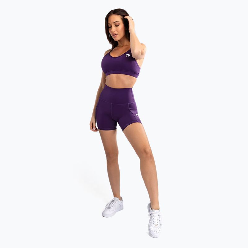 Moteriški treniruočių šortai Venum Essential Women'S Bike Shorts deep purple 2