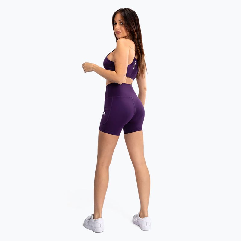 Moteriški treniruočių šortai Venum Essential Women'S Bike Shorts deep purple 4