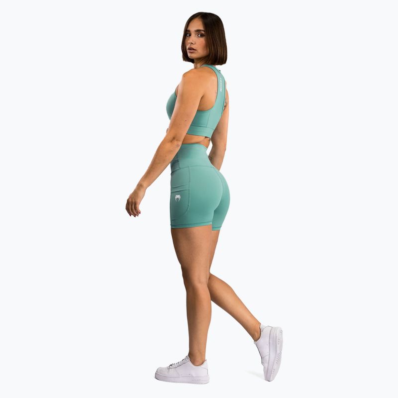 Moteriški treniruočių šortai Venum Essential Women'S Bike Shorts aqua green 2