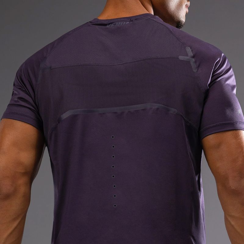 Vyriški marškinėliai Venum G-Fit Air Dry Tech tamsiai violetiniai 5