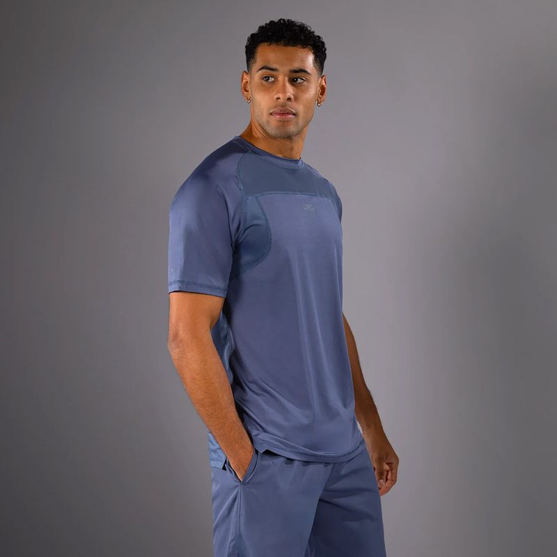Vyriški marškinėliai Venum G-Fit Air Dry Tech rūko mėlyna 5
