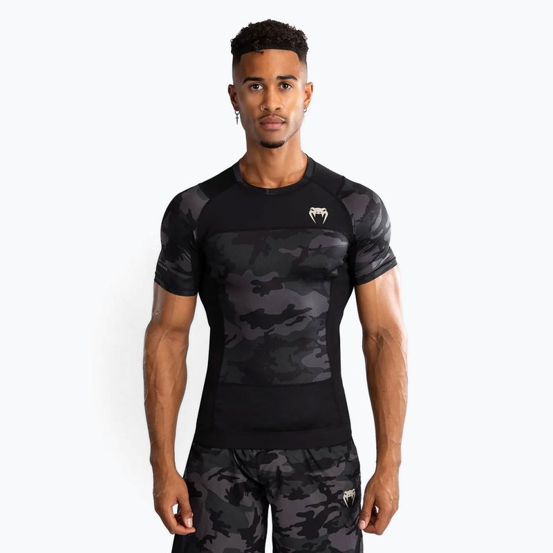 Vyriški marškinėliai Venum G-Fit Air Men'S Short Sleeve Rashguard digital urban camo 3