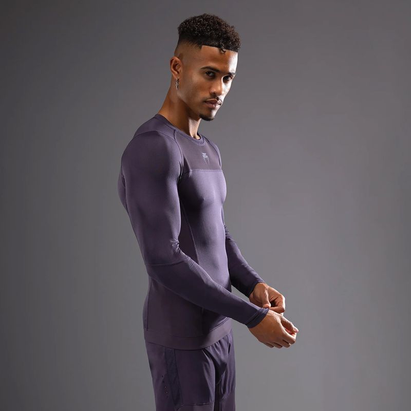 Vyriškas Rashguard ilgomis rankovėmis Venum G-Fit Air Rashguards deep purple 3