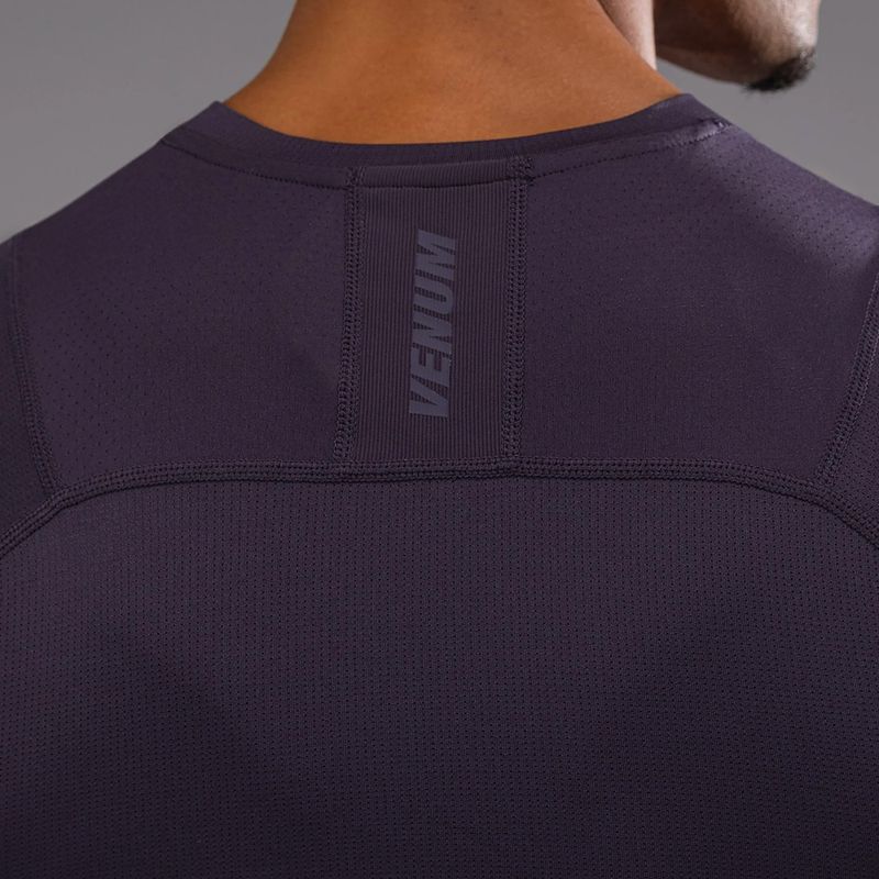 Vyriškas Rashguard Venum G-Fit Air Men'S be rankovių Rashguard tamsiai violetinis 6