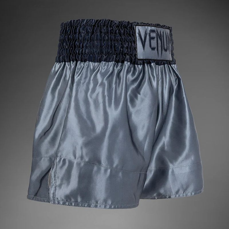 Vyriški Venum Classic Muay Thai treniruočių šortai pilkos spalvos 4
