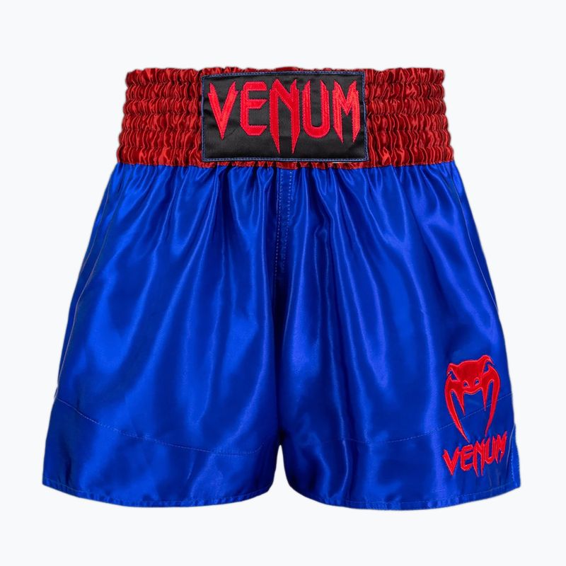 Vyriški Venum Classic Muay Thai treniruočių šortai tamsiai mėlyna/raudona
