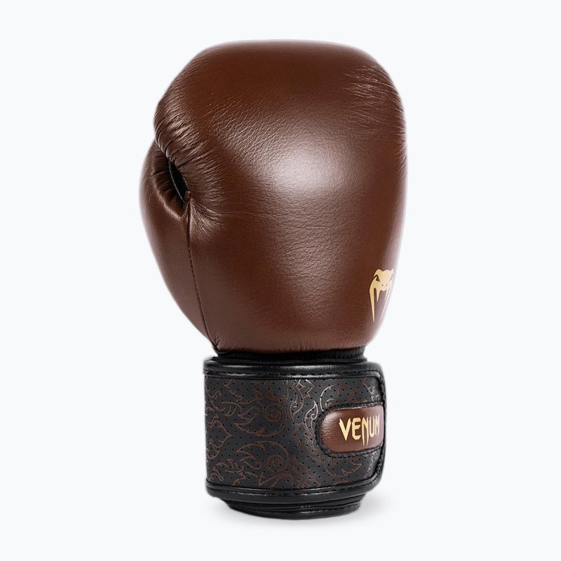 Boksininkų pirštinės Venum Power 2.0 šokolado rudos spalvos 4