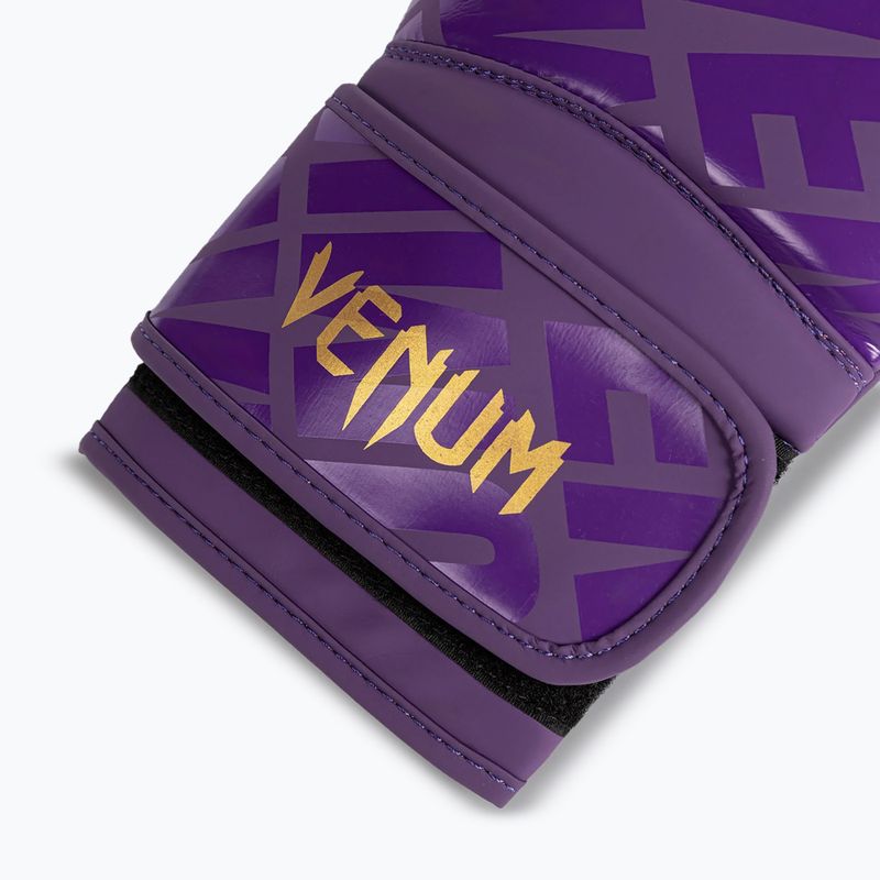 Vyriškos bokso pirštinės Venum Contender 1.5 XT Boxing dark purple 9