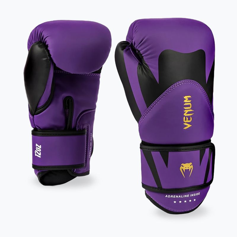 Venum Challenger 4.0 bokso pirštinės tamsiai violetinės spalvos